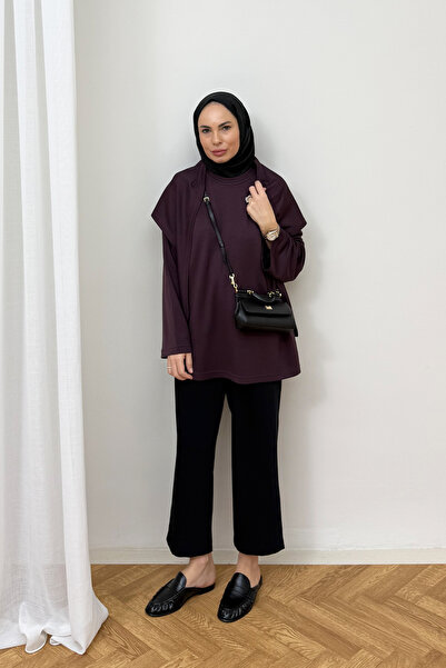Melike Tatar Şal Detaylı Tunik 3-4585