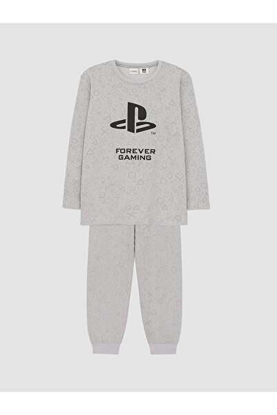 LC Waikiki Момчешки комплект пижами с принт PlayStation