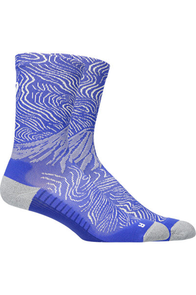 Asics FUJITRAIL GRAPHIC CREW SOCK Unisex Raw Indigo Koşu Çorabı 3013B327-400