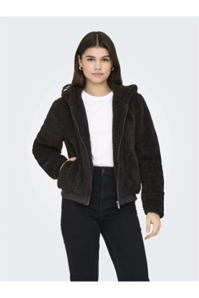 ONLY Wanna Contact Sherpa Jkt Choco Kadın Ceket 15300635