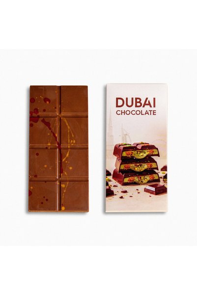 Pistache Dubai Kunafa Pistachio Chocolate Bar 80 g
