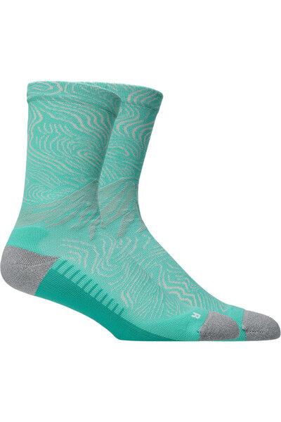 Asics FUJITRAIL GRAPHIC CREW SOCK Unisex Parrot Green/Pure Silver Koşu Çorabı...