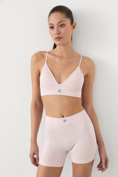 Urban Beat Wellsy Women's Seamless Soft Breathable Flexible Pink Underwear Set