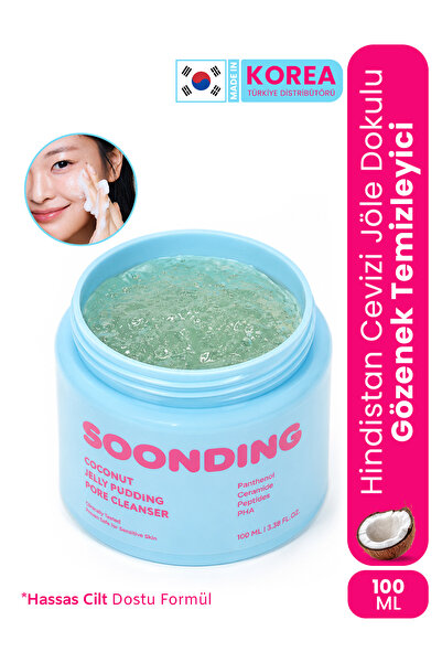 SOONDING Hindistan Cevizi Jöle Dokulu Gözenek Temizleyici Jelly Pudding 100 ml