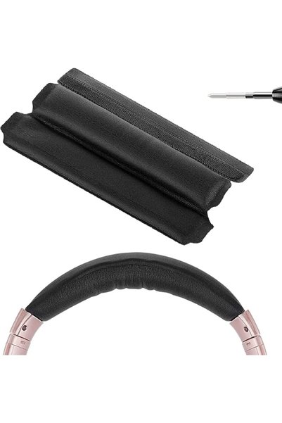 Generic وسادة رأسية من الجلد من نوع PRO-M متوافقة مع سماعات Bose QuietComfort...