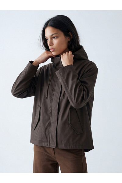 LC Waikiki Women's raincoat with Hooded