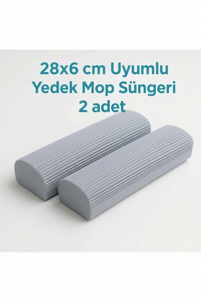 Profit Home 2 Adet PVA Sünger, Kelebek Mop Yedek Süngeri 2 Adet, Sünger Mop P...