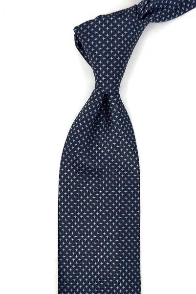 Kravatkolik Green Coffee Small Pattern Classic Tie with Handkerchief Kk14010