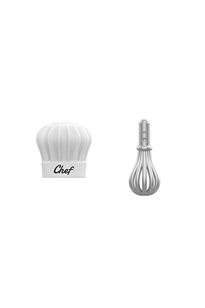 Metalmorphose Σετ 2 Καρφίτσες / 3D Metal Fashion Pins: Cooking