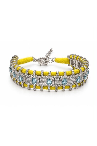 neslyaccessories Jewel sparkling string bracelet