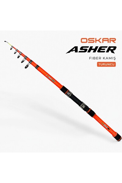 Oskar Asher Fiber Kamış Turuncu 300cm