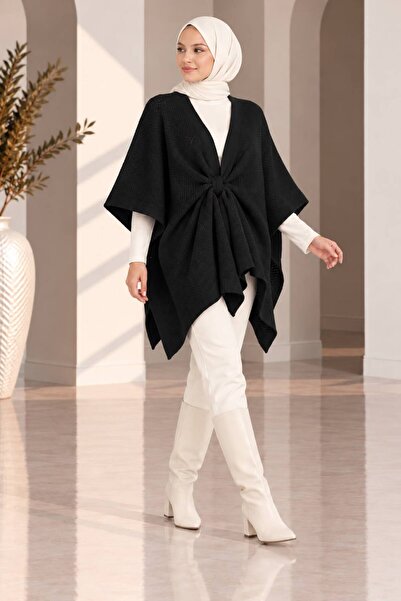 MAY MARA Women's Plus Size Comfortable Fit Knitwear Poncho