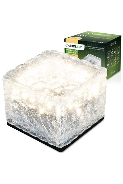 Lumiled Lampă solară de grădină LED LOA 2700K Cub decorativ de exterior 7cm IP44
