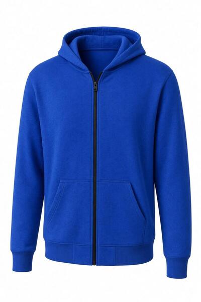 Oksit Moxy Unisex Φούτερ με φερμουάρ και κουκούλα, από ύφασμα δύο κλωστών, άν...