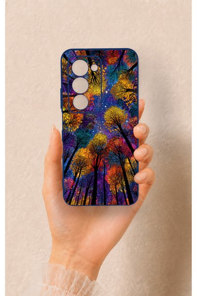 Vip Case Redmi 15 5g Compatible Colorful Sky Pattern Silicone Case