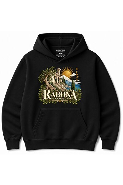 Rabona Fashion Ραμπόνα Μεσογειακή Κληρονομιά Ελιάς & Ήλιος Γραφικό Φούτερ με ...