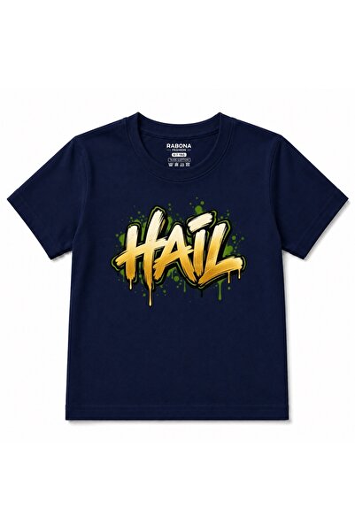 Rabona Fashion Hail Urban Graffiti Napis Grafika Dječja Majica
