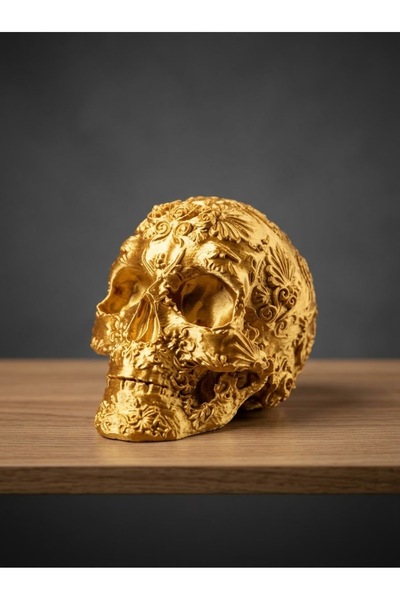 Dekoratif Gold Kuru Kafa