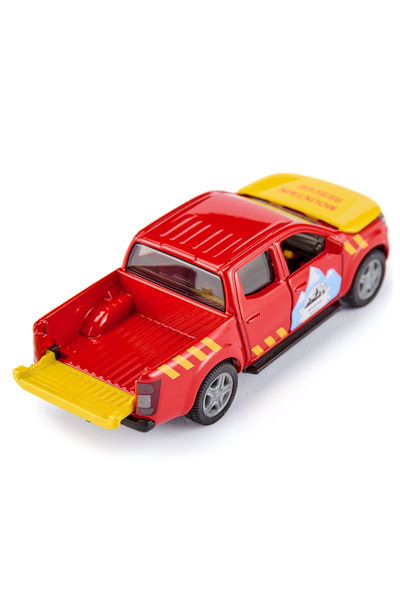 Siku Masina Salvamont Nissan Navara Scara 1:50 cu elicopter cod 2570