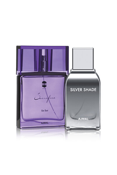 Ajmal Silver Shade 100ml & Sacrifice 50ml EDP | Perfume Duo