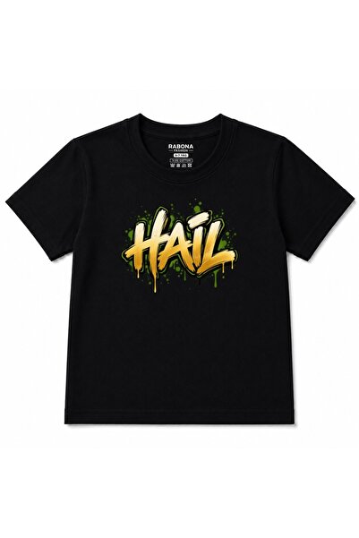 Rabona Fashion Hail Urban Graffiti Napis Grafika Dječja Majica