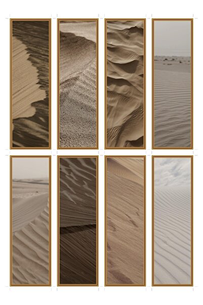 OEM Semne de Carte Set de 8 Dune de Nisip si Vant, Design Elegant, Carton Pre...