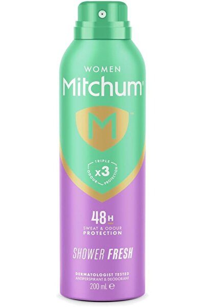 Mitchum مزيل عرق ومضاد للتعرق للنساء بحماية ثلاثية ضد الروائح لمدة 48 ساعة (2...