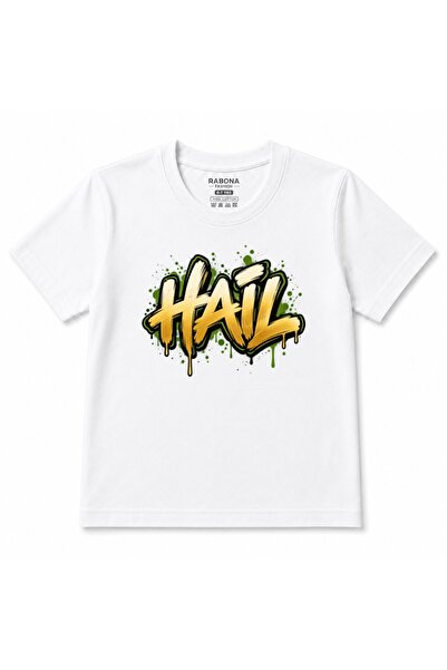 Rabona Fashion Hail Urban Graffiti Napis Grafika Dječja Majica