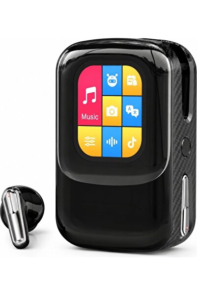 Mmctech Talkie One Aı Large Model Akıllı Kulaklık ve Dokunmatik Ekranlı Şarj Kutusu – Çeviri, Hoparlör, Sesli Asistan, Bluetooth 6.0
