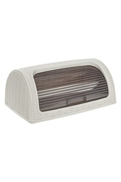 DD SHOP Cutie paine depozitare organizator plastic ecru 42x26cm fereastra