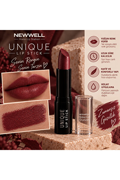 New Well NEWWELL Make-Up Station Unique Lip Stick