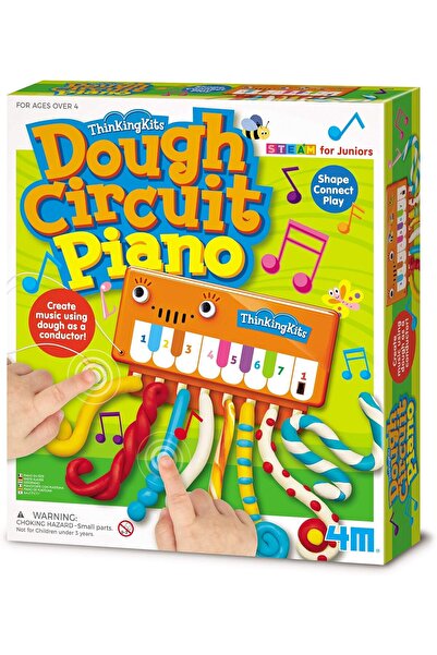 Generic Thinking Kits-Dough Circuit Piano, Mixed Colours