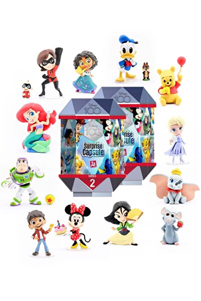 Generic Disney Surprise Capsules D100 Series2, Assorted 1 Piece (Character & ...