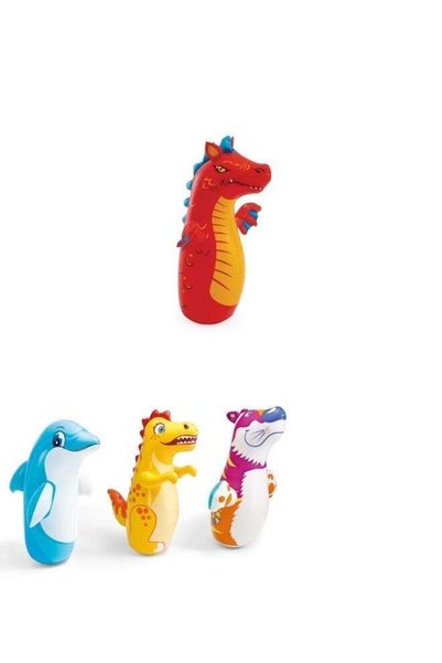 Generic Intex, Bop Bag - Assorted Inflatable Stand-Up Punching Bag for Toddle...
