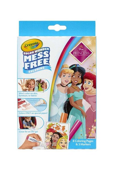 Generic Color Wonder Mini Box Set, Disney Princess (Multicolour) | MESS FREE ...
