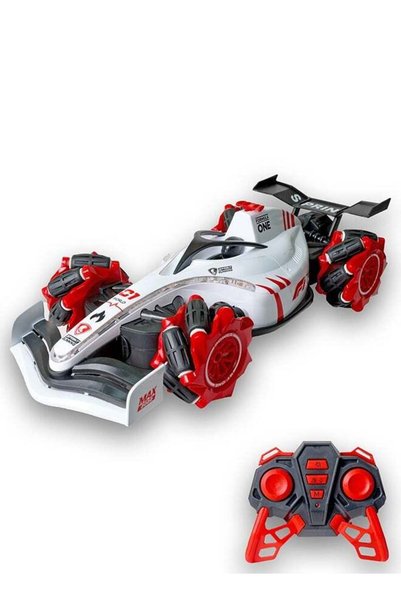 Generic White Spray R/C Stunt Car with Smoke Effect – 2.4G Remote Control, 36...