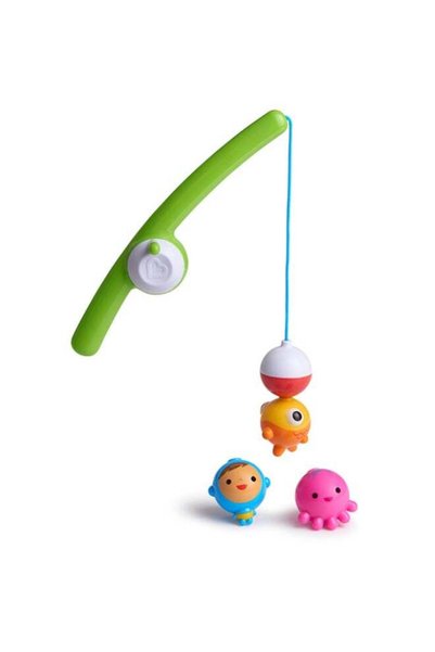 Generic Munchkin Fishin’™ Bath Toy 24M+ Toddler Fishing Game with Magnetic Ho...