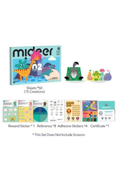Generic Brain Game Book Let’s Create Level 2 – Creative Craft Activity Book f...