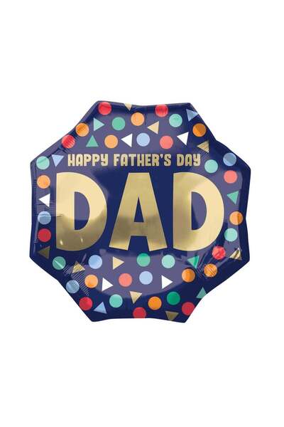 Generic Happy Father's Day Dad SuperShape Balloon 55cm