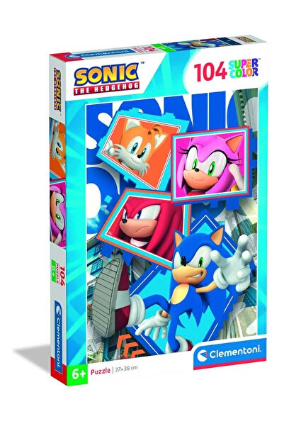 Generic Clementoni Puzzle Sonic with Friends 104-Pieces | Jigsaw Puzzle | Chi...