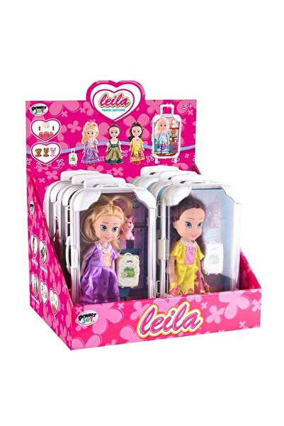 Generic Leila Travel Suitcase Assorted