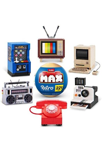 Generic MAX Build More Premium Retro Building Bricks Collection by ZURU