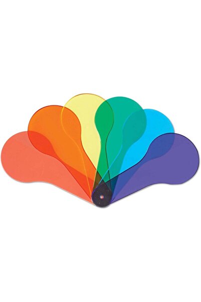 Generic Learning Resources Color Paddles Set of 18 - Educational Color Mixing...