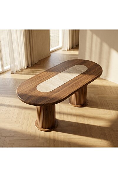 Legno 6 Kişilik Membran Mutfak Masası