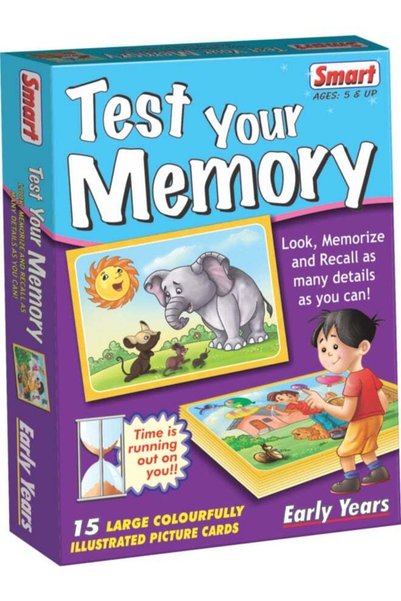 Generic Creative's Smart Test Your Memory Game for Kids - 15 Colorful Picture...