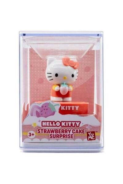 Generic Friends Strawberry Cake Surprise - Kitty | Collectible Figure | Displ...