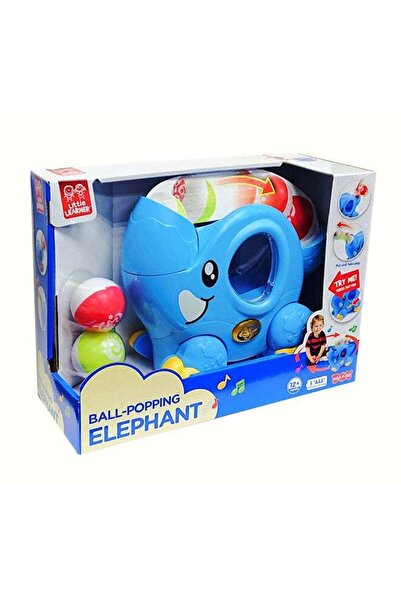 Generic Little Learners Ball-Popping Elephant - Motorized Walking Toy With Fl...