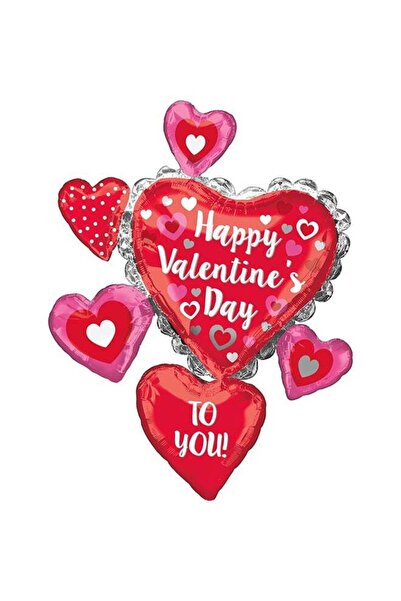 Generic Happy Valentine'S Day Foil Balloon 71X86Centimeter 71x86centimeter De...