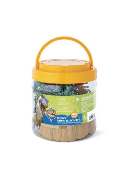 Generic Dinosaur Mini Bucket 40 Pieces