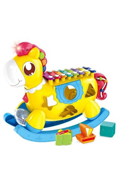 Generic 8-Piece Musical Pony & Shape Learning Set – Educational Toy for Toddl...